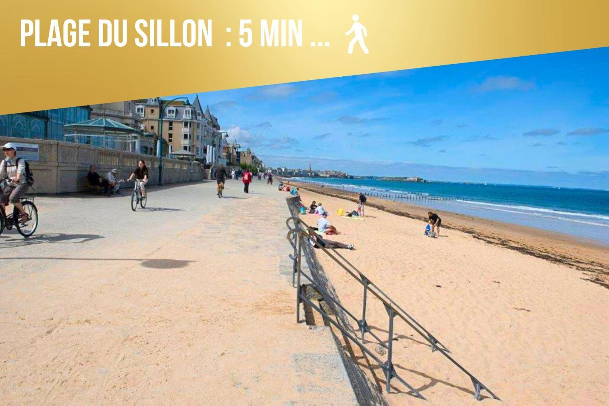 Layton - A 2 Min De La Plage, Du Sillon Et D'Intra Muros ! Apartment Saint-Malo Exterior photo